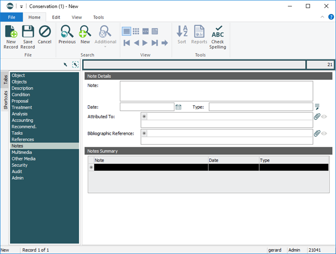 Click to enlarge Attributed notes