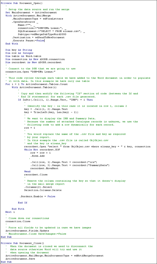 Code for dynamic table