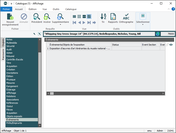 Onglet Fichier Joint Inversé