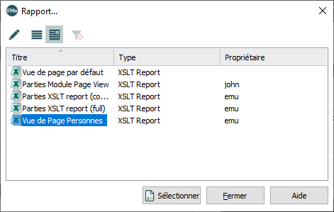 Étape 3 : Attacher un Style de Page à la Vue de Page d'EMu