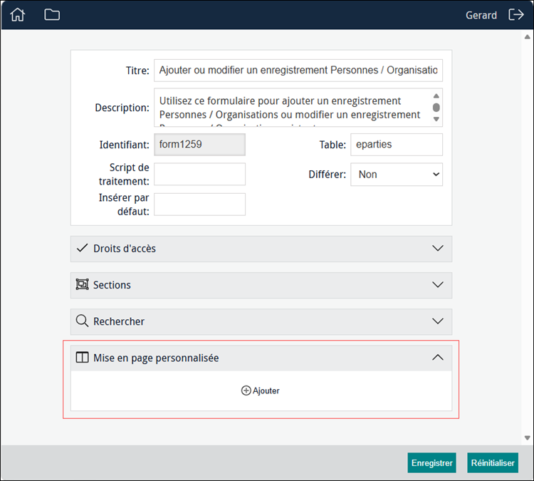Cliquez pour agrandir Personnalisation