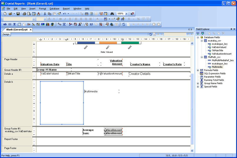 How To Edit A Report In The Crystal Reports Designer