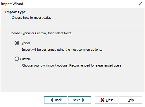 Import Type