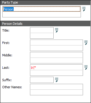 Query terms