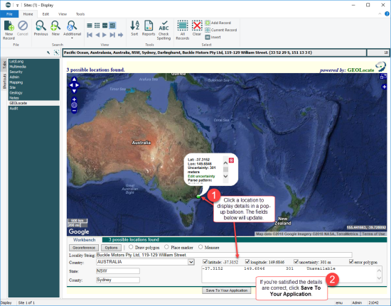 GEOLocate