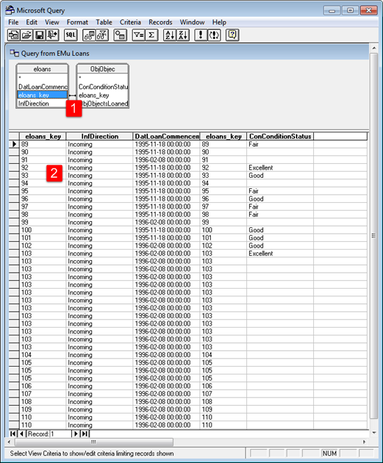 Microsoft Query