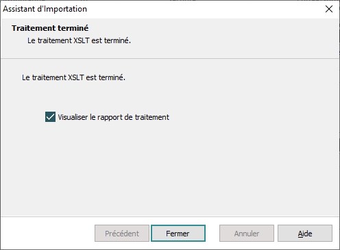 Traitement Terminé