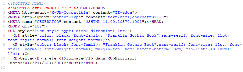 HTML