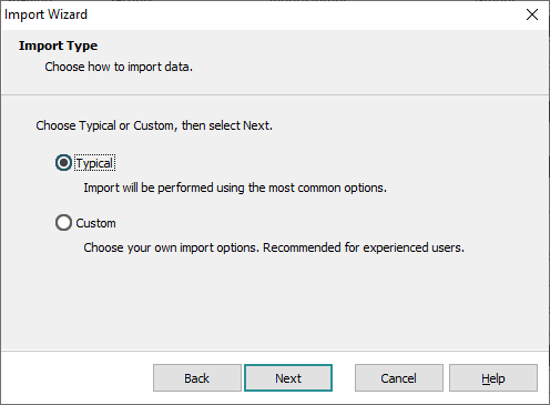 Import Type