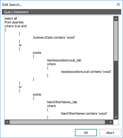 Other Search functions