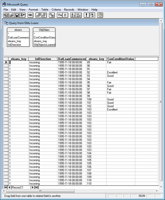 Microsoft Query